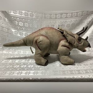 Triceratops Realistic Dinosaur Plush Toy 2015